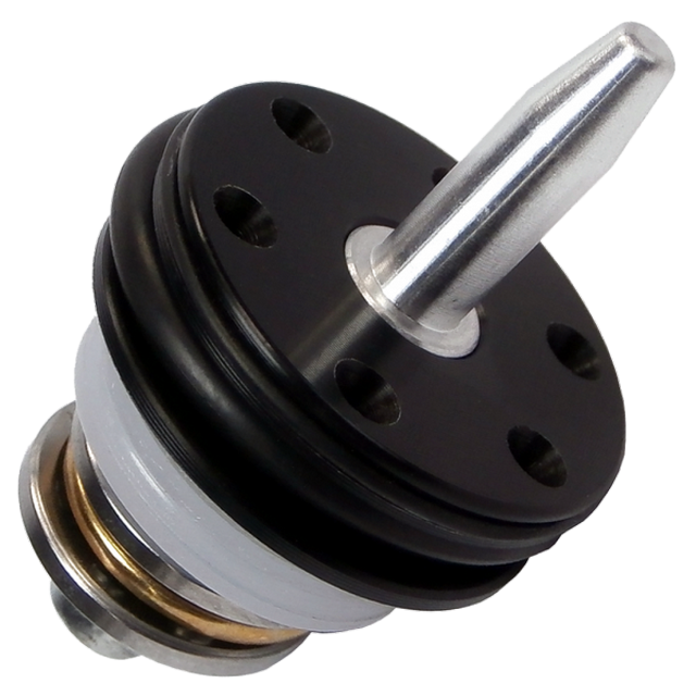 Testa Pistone Air Brake Cuscinettata in POM con Doppio OR e Regolazione Angolo Aggancio Pistone