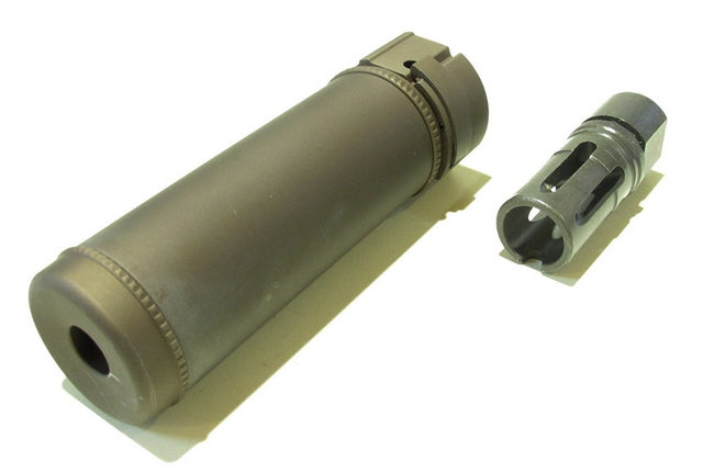 SFire 118 Silenziatore Dark Tan 14mm. Negativo-Sinistrorso by Big Dragon