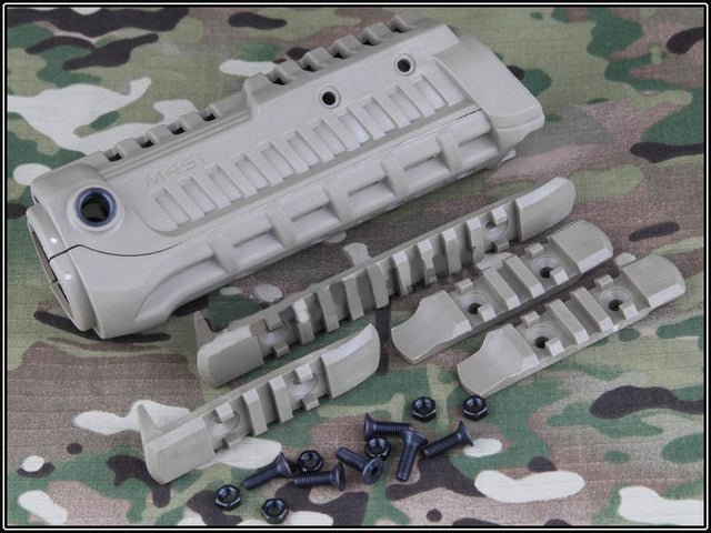 M4SI CAA Type Tan Tactical Handguard Passamano per Serie M4 by Big Dragon