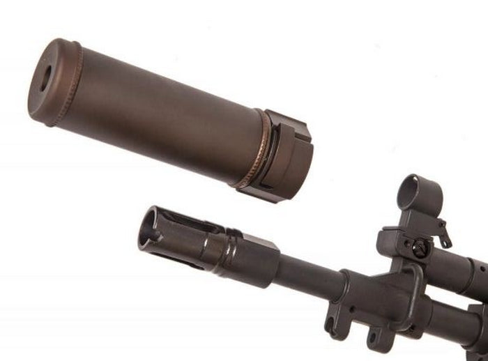 BOCCA BOA Quick Detach Suppressor Bronze Short Silenziatore Airsoft by Nuprol We