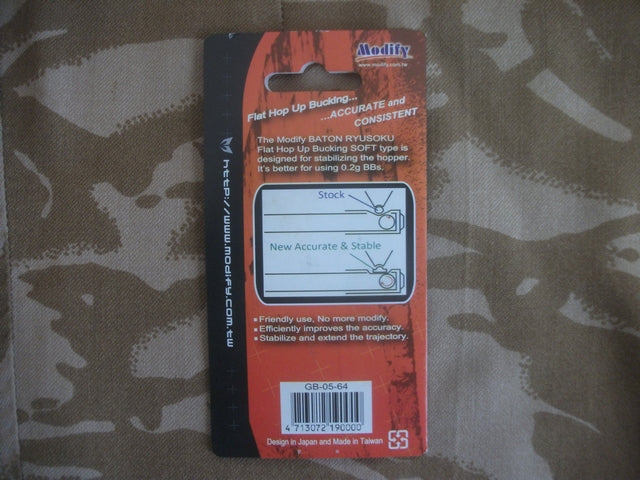 Baton Ryusoku Hop Up Soft Bucking Rubber by Modify-Tech