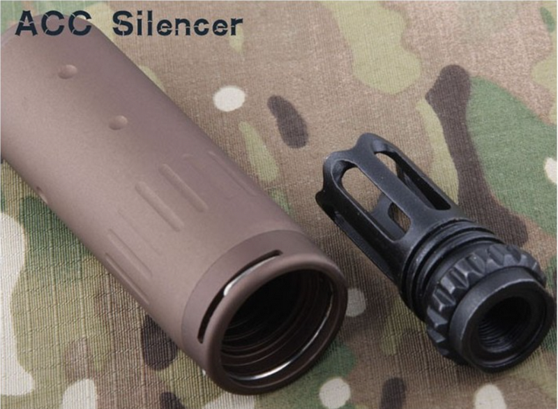 Big Dragon AAC - CB Flash Hider Silencer Sielnziatore con Spegnifiamma by Big Dragon
