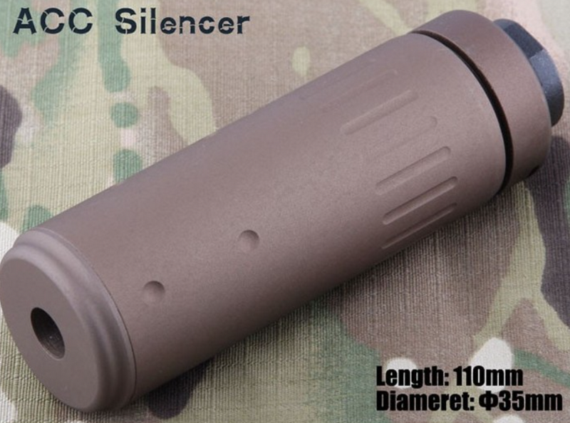 Big Dragon AAC - CB Flash Hider Silencer Sielnziatore con Spegnifiamma by Big Dragon