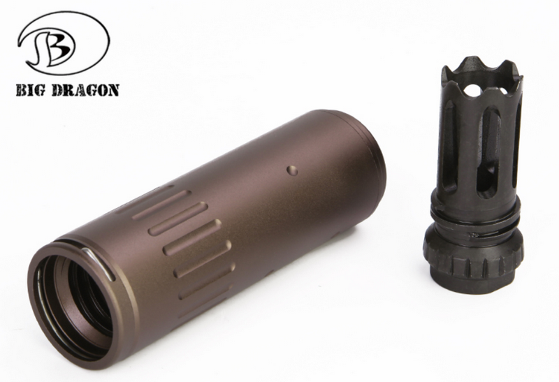 Big Dragon AAC - CB Flash Hider Silencer Sielnziatore con Spegnifiamma by Big Dragon