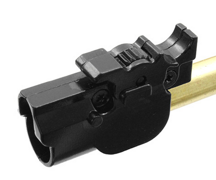 Black Leopard Eye Alpha Metal Slide BLE-001-SB GBB Gas BlowBack Pistol by Ics