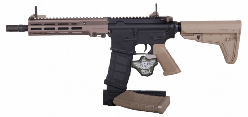 Bolt Airsoft MK16 URG-U 9" Daniel Defense B4 DE Dark Earth BOE Stock by Bolt Airsoft