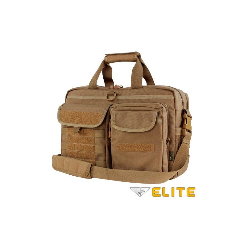 CONDOR ELITE 111072 Metropolis Briefcase Brown Desert Tan