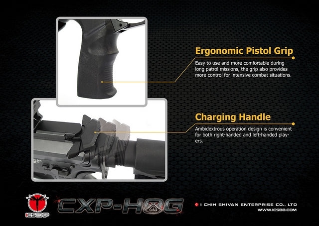 CXP HOG Keymod Tan Blow Back EBB Front Wire by Ics