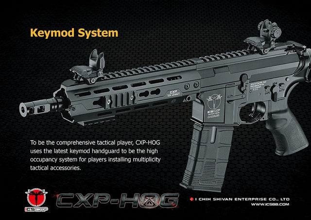 CXP HOG Keymod Tan Blow Back EBB Front Wire by Ics