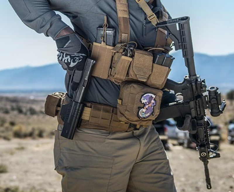 Competition Modular Belt Sleeve Shadow Grey - Black by Helikon-Tex