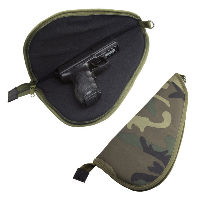 Custodia Morbida Woodland per Pistola