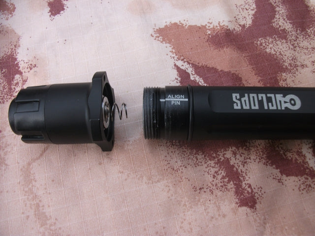 Cyclops 190 Lumen Tactical Flashlight Multi Funzione by Element