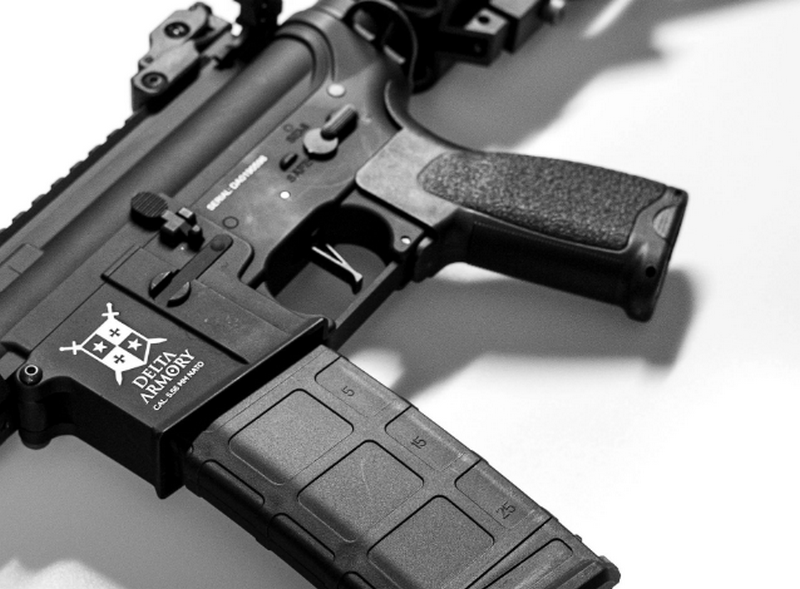 DELTA ARMORY DA-A10 AR15 M4 Type Silent Ops DMR ALPHA Series Full Metal By Delta Armory Airsoft