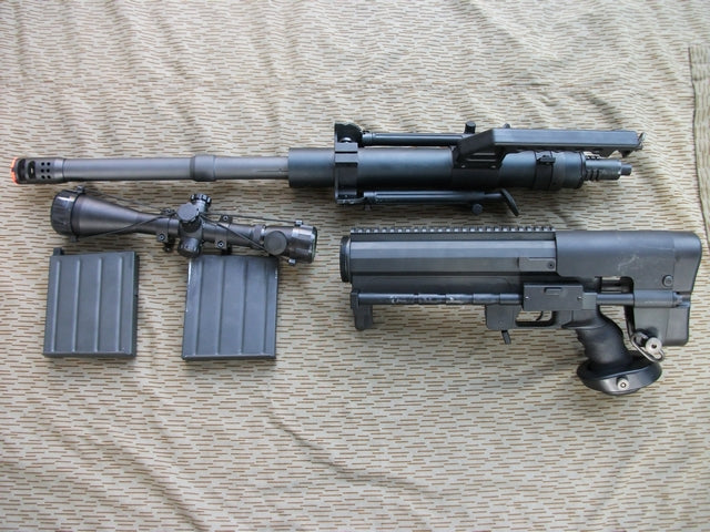 Cheytac Intervention M200 Kit Black Version Gas-Molla by Ares