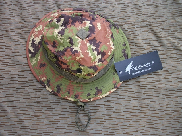 Boonie Hat Vegetato con Membrana Anti-Acqua Defcon 5
