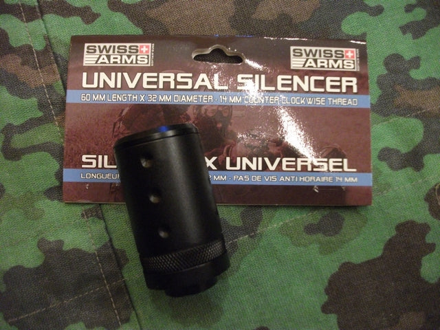 Mini Silenziatore 60mm. SX Sinistrorso