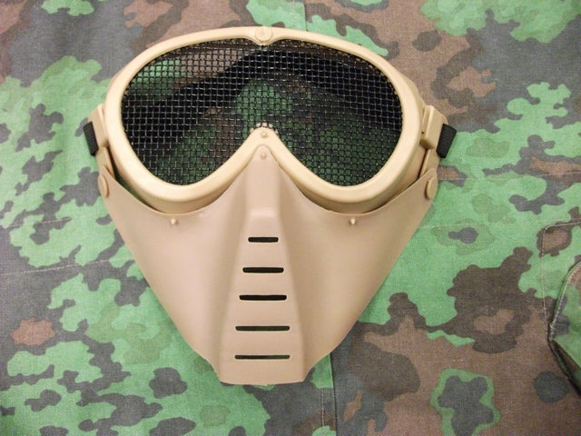 Maschera di Protezione in Colorazione Tan