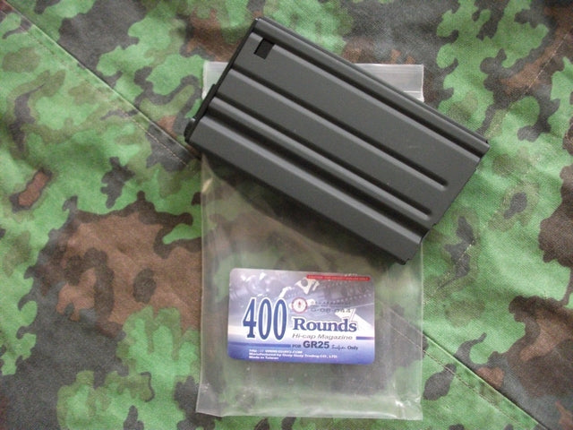 G&G GR25 - SR25 - E&C - Cyma & Similars 400bb Hi Cap Magazine Caricatore by G&G