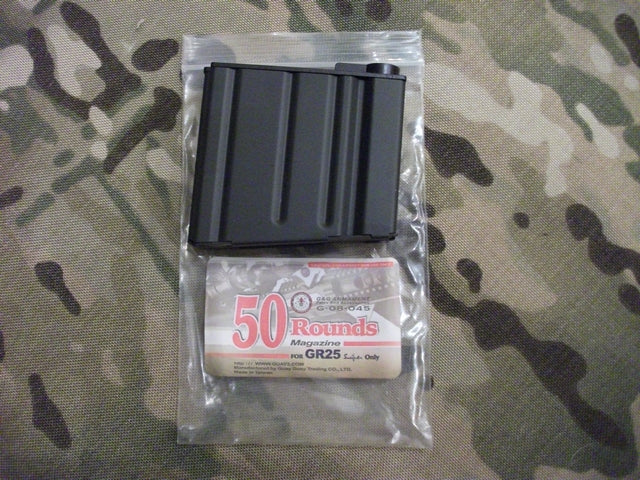 G&G GR25 - SR25 Caricatore Standard Monofilare 50bb by G&G