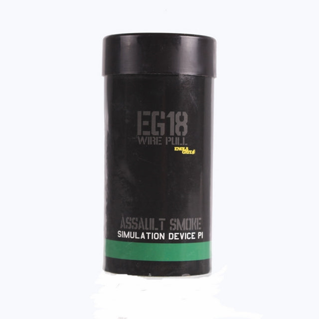 Enola Gaye EG18 - M18 Type Green Assault Pin Smoke Grenade Fumogeno Verde con Anello a Strappo by Enola Gaye