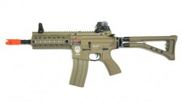 G&G GR4 Pneumatic BlowBack 100Y DST Folding Stock Tan AEG by G&G