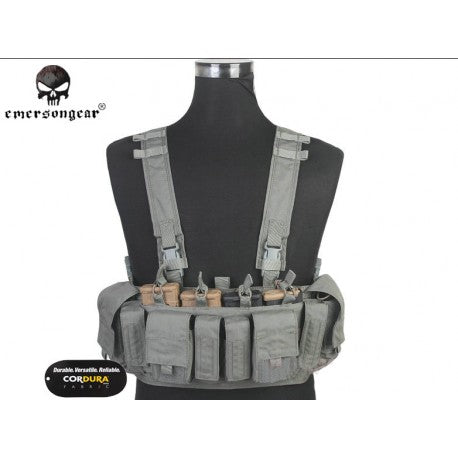Chest Rig Mayflower UW FG- Wolf Grey by Emerson Gear