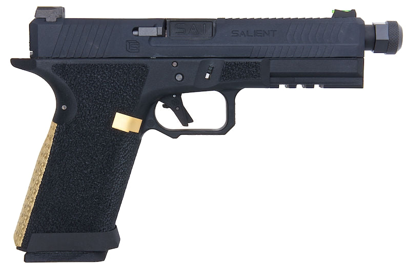 EMG SAI Salient Arms International BLU Metal Slide Airsoft Training Pistol