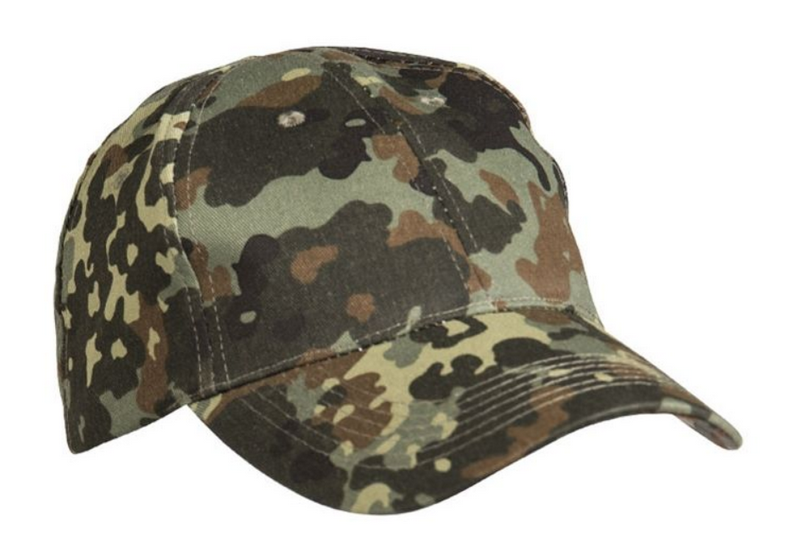 Flecktarn Camo Baseball Cap