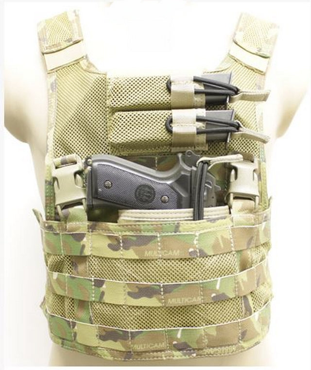 Fondina Tan Ambidestra a Velcro HWF - EOT by Frog.Pro