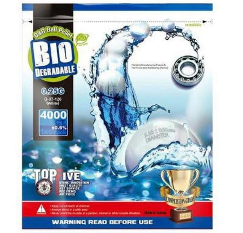G&G Bio 0,25 bb. Pallini in Confezione da 1Kg=4000bb. G-07-126 by G&G