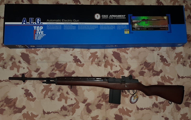 G&G GR14 - M14 Walnut Wood Stock Type 57 R.O.C. ETU by G&G
