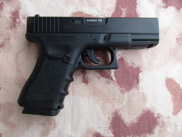 Glock 19 G19 Scritte e Loghi Originali Co2 NBB Metal Slide by WG per Umarex