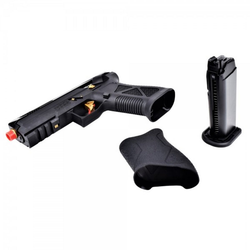 G17 Advanced Metal Slide HFC AG-17 GBB Pistol BK by Hfc