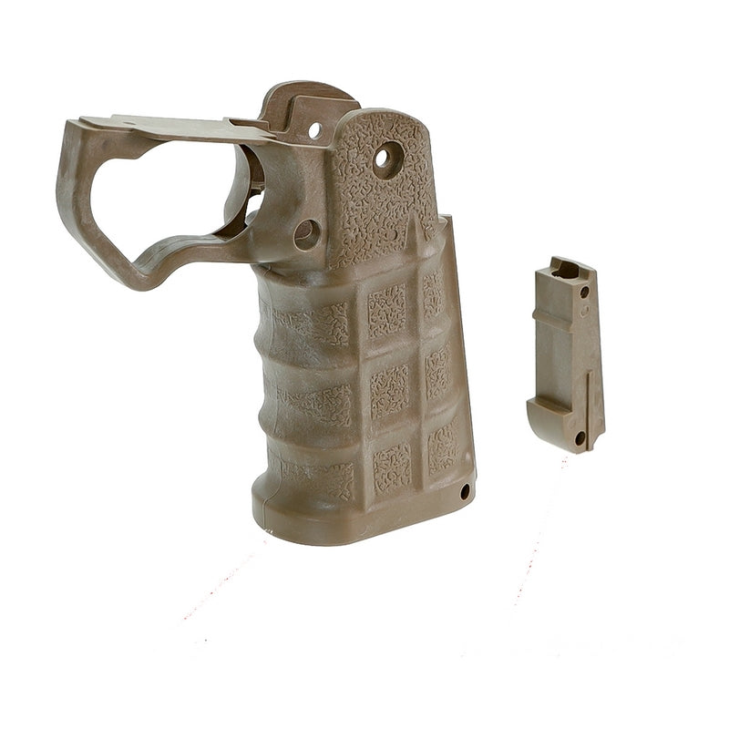 Hi-Capa 5.1 - 4.3 TM GB Series Custom Grip Tan by Nine Ball