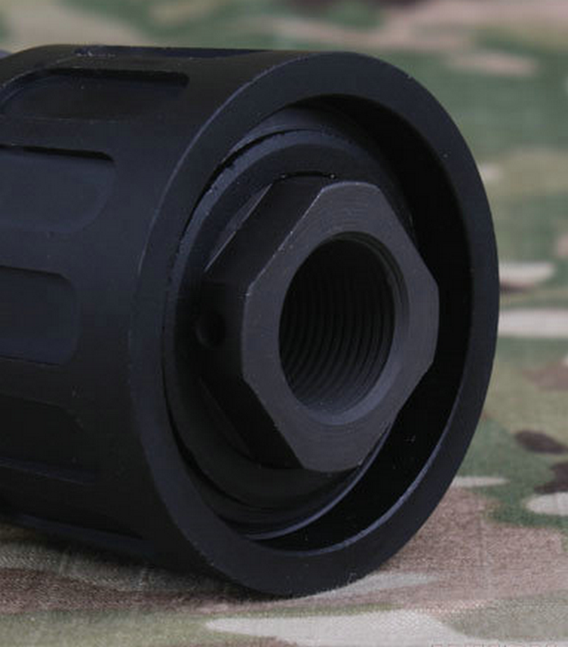 KAC Style QDC-CQB Quick Detach Suppressor Long Silenziatore by Big Dragon