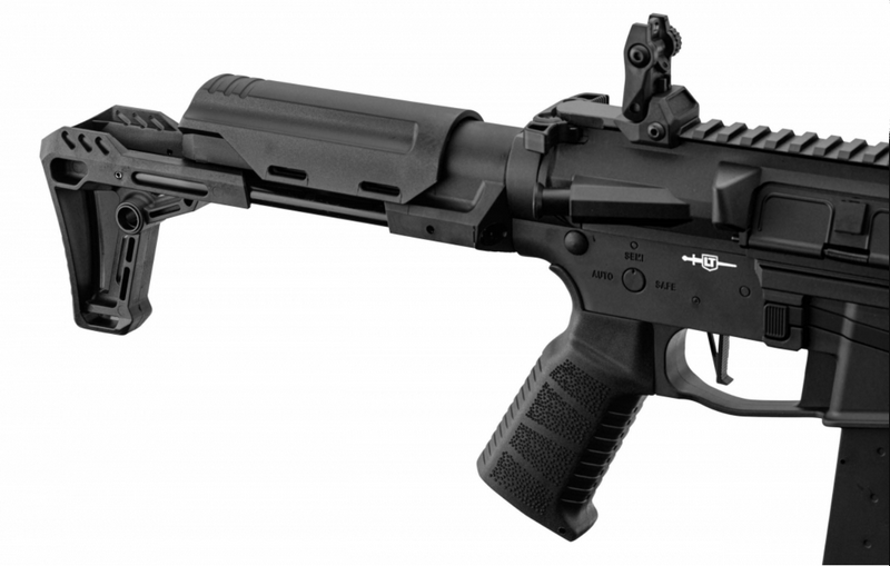 Lancer Tactical AEG LT-35 Gen2 9mm. Battle X PDW Grey by Lancer Tactical