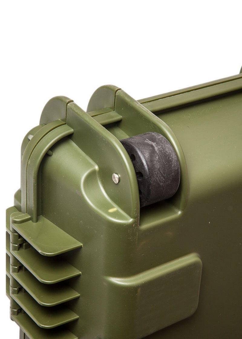 Large Rifle Wheeled OD Hard Case 110 x 42cm. Valigia Rigida OD by Nuprol