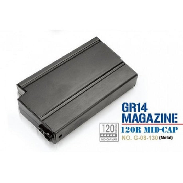 M14 - GR14 - EBR 120bb Magazine Caricatore Monofilare G-08-130 by G&G