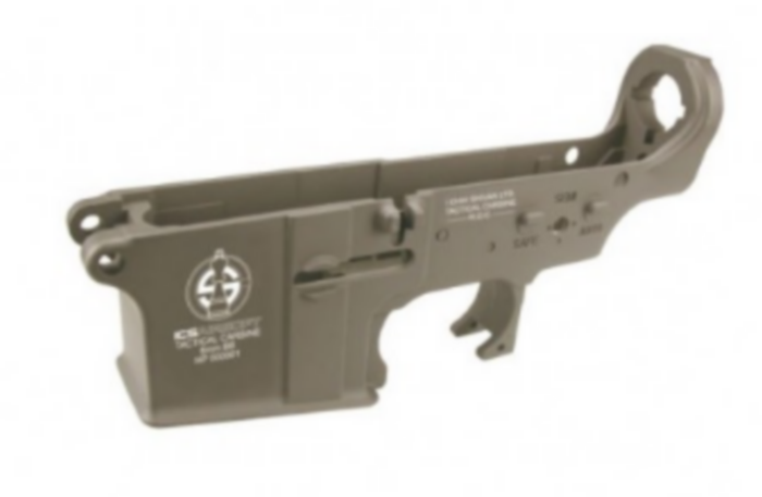MA-173 Metal Lower Receiver Tan M4 - M16 by Ics