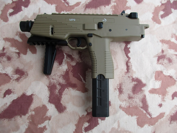 MP9A3 Tan GBB Scritte e Loghi Originali B&T by Kwa