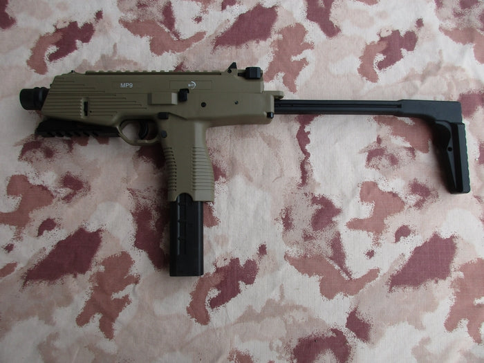 MP9A3 Tan GBB Scritte e Loghi Originali B&T by Kwa