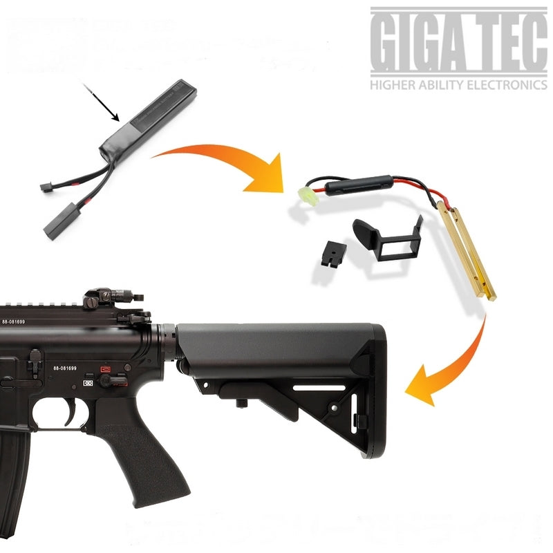 Next Gen Sopmod SRE Marui Li-Po Stock Conversion Connector Kit by Prometheus - Laylax