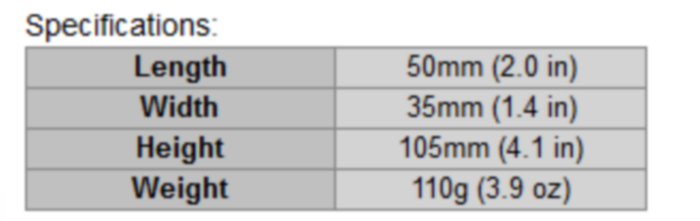 OVG Overmolded Tan Vertical Grip by IMI Defense