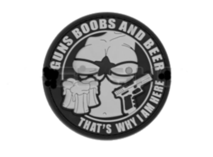 Patch Guns Boobs & Beer Limited Edition