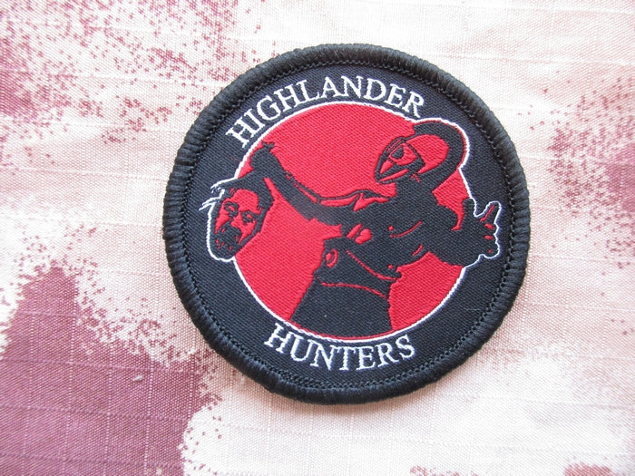 Patch Highlander Hunters 59mm.