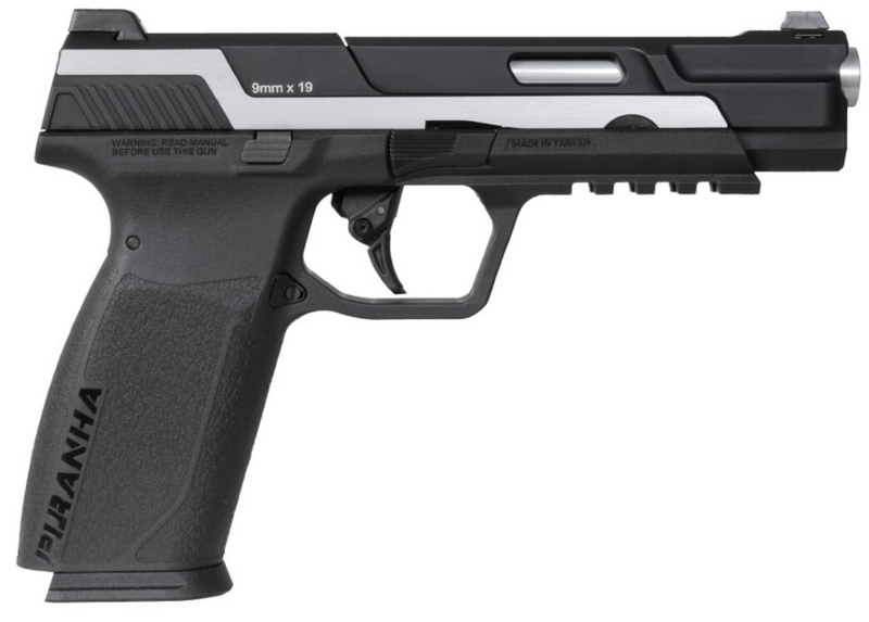 G&G Piranha MKI Silver GBB Metal Slide by G&G