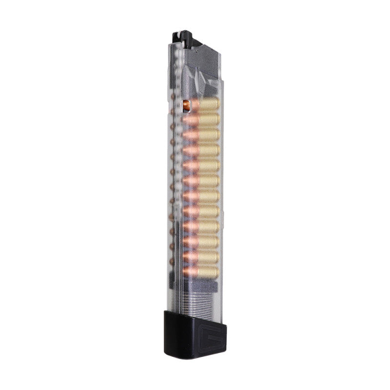G&G Piranha Trasparent Dummy Cartridges Long 20bb Gas Magazine G-08-189 by G&G