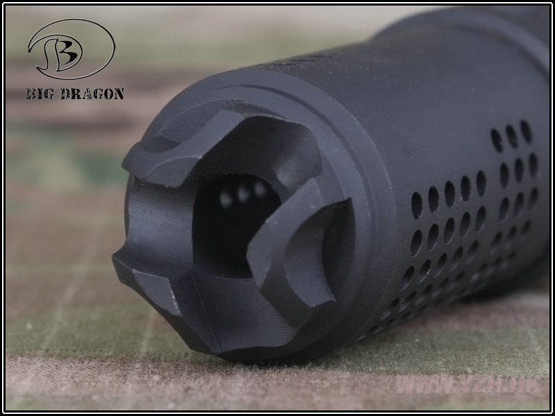 QDC 5.56 Flash Hider Compensator 14mm. SX by Big Dragon