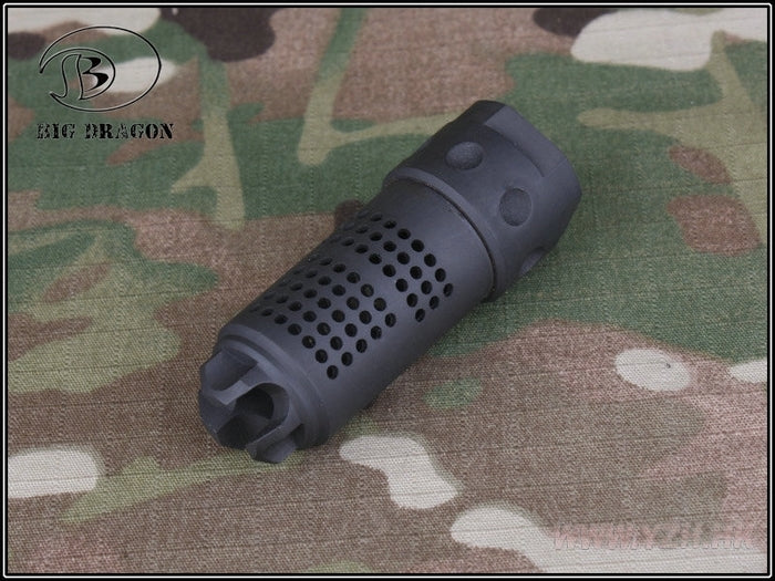 QDC 5.56 Flash Hider Compensator 14mm. SX by Big Dragon