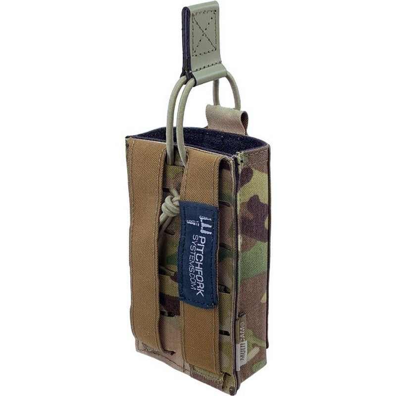 Rifle Magazine Open Single Pouch Multicam by PitchFork Systems